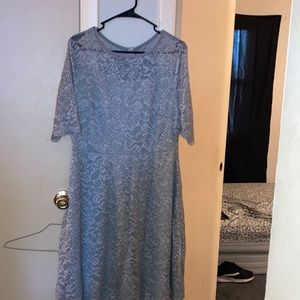 Gray dress